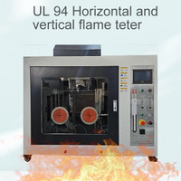 Testeur de flamme horizontal et vertical personnalisé UL 94 avec test de performance de combustion verticale en mousse
